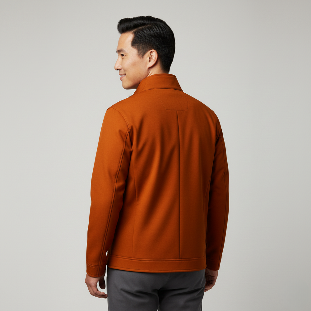 Men’s Stand Collar Zip Jacket
