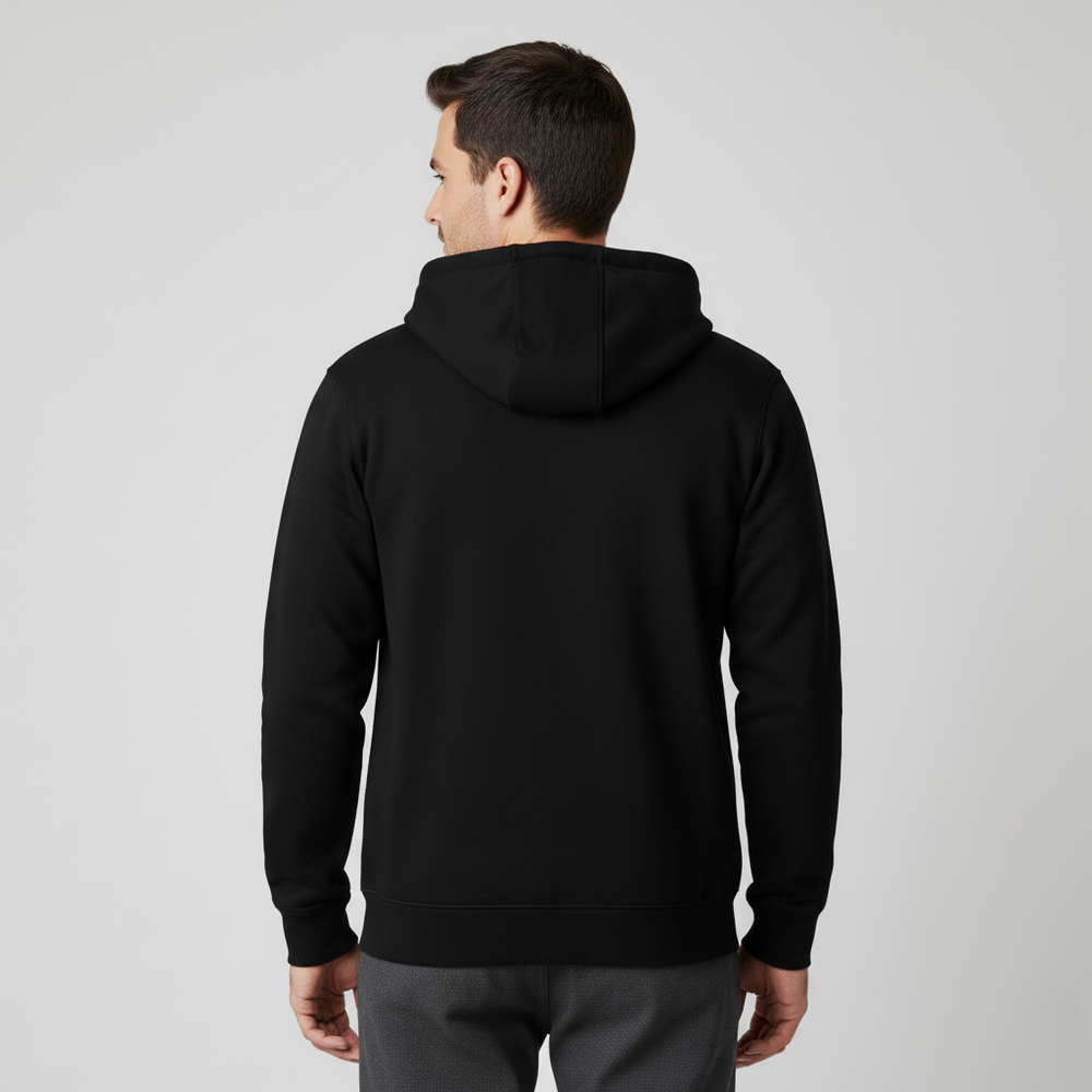 Men’s Zip-Up Hooded Jacket