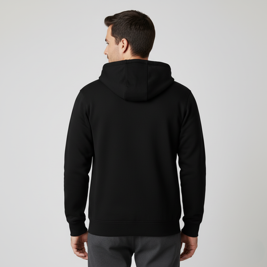 Men’s Zip-Up Hooded Jacket