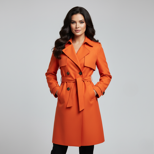 Women’s Button-Up Trench Coat