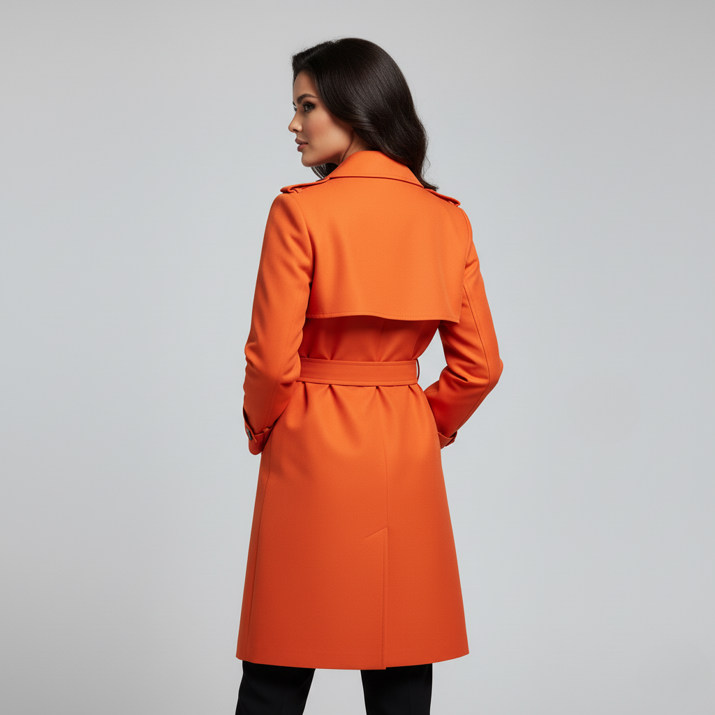 Women’s Button-Up Trench Coat