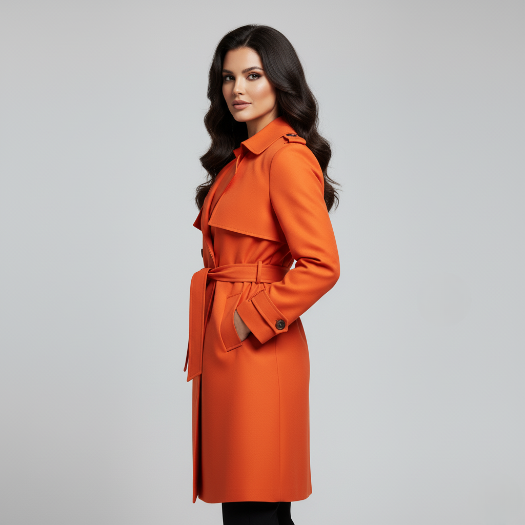Women’s Button-Up Trench Coat