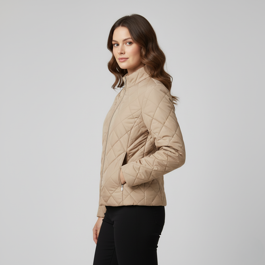 Women’s Quilted Zip Jacket
