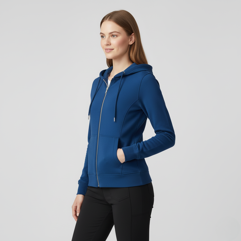 Women’s Zip-Up Hooded Jacket